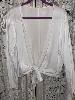 Skinz UPF 50+ Sunwear White Long Sleeve Top